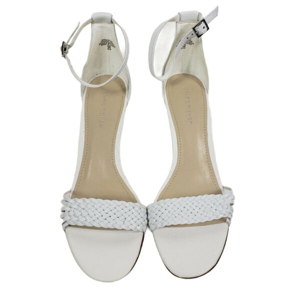 Marc Fisher Shoes Women's 10 White High Heel Dress SandalsAnkle Strap Blowout - Picture 2 of 6